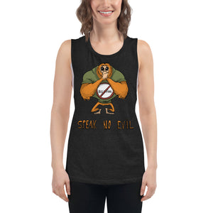 Speak No Evil Women's Muscle Tank