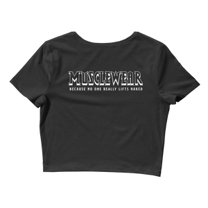 Ancient Iron Muscle Beach Women’s Crop Tee