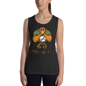 Speak No Evil Women's Muscle Tank