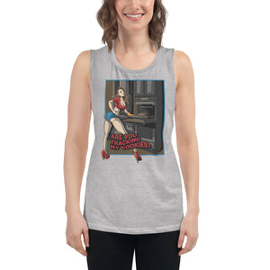 Tracking My Cookies #2 Women's Muscle Tank