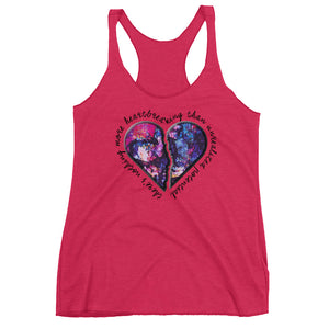 Heartbreaking Women's Triblend Racerback Tank