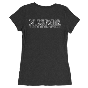 Ancient Iron Muscle Beach Women's Triblend Tee