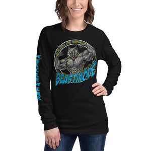 Beastmode (Blue) Unisex Long Sleeve Tee