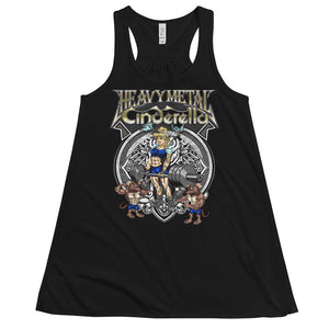 Heavy Metal Cinderella Women's Flowy Racerback Tank