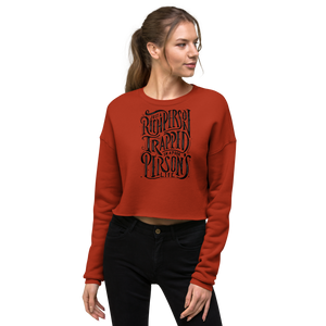 Just a Rich Person's Women's Cropped Sweatshirt