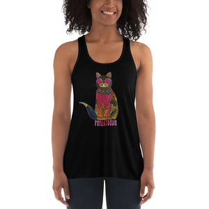 Psycatdelic Women's Flowy Racerback Tank