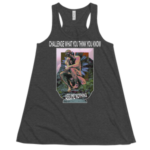 Thinker Women's Flowy Racerback Tank