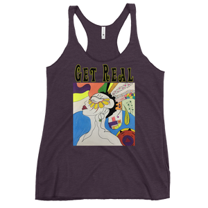 Get Real Women's Triblend Racerback Tank