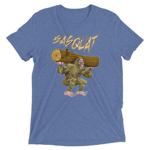 Sasquat Toon Unisex Triblend Tee