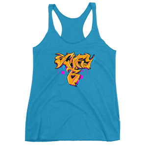 Scary B Women's Triblend Racerback Tank