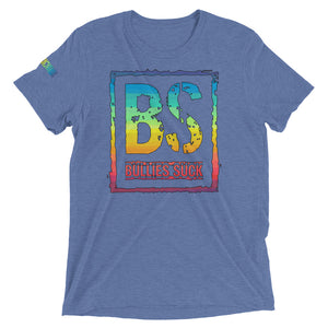 Bullies Suck Rainbow Unisex Triblend Tee