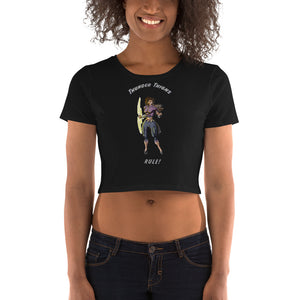 Thunder Thighs Women’s Crop Tee