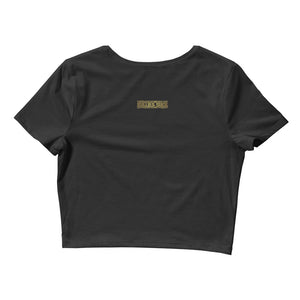 Bullies Suck Golden Women’s Crop Tee