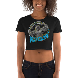 Beastmode (Blue) Women’s Crop Tee