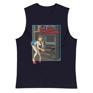 Tracking My Cookies #1 Unisex Muscle Shirt