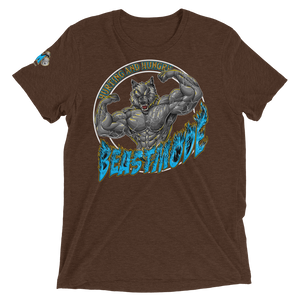 Beastmode (Blue) Unisex Triblend Tee