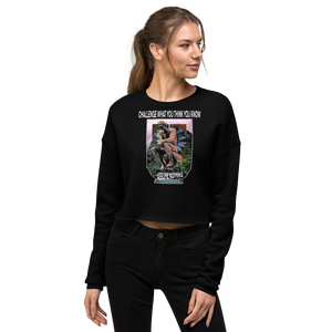 Thinker Women's Cropped Sweatshirt