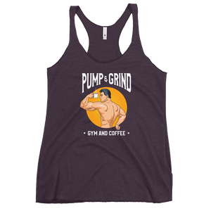 Pump & Grind Women's Triblend Racerback Tank