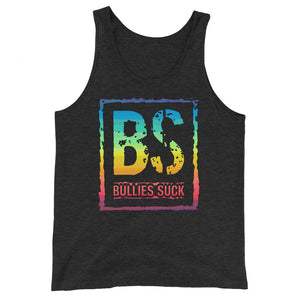 Bullies Suck Rainbow Unisex Tank