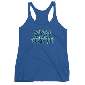 2Cool (Aqua) Women's Triblend Racerback Tank