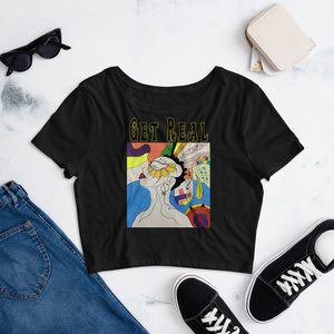 Get Real Women’s Crop Tee