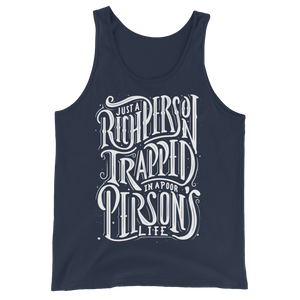 Just a Rich Person Unisex Tank