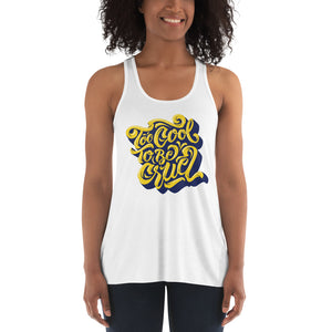 2Cool (Yellow) Women's Flowy Racerback Tank