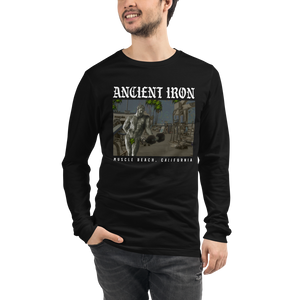 Ancient Iron Muscle Beach Unisex Long Sleeve Tee