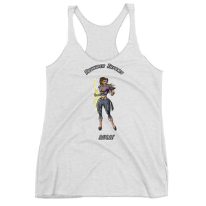 Thunder Thighs Women's Triblend Racerback Tank