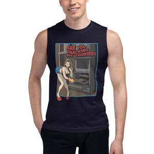 Tracking My Cookies #1 Unisex Muscle Shirt