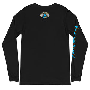 Beastmode (Blue) Unisex Long Sleeve Tee