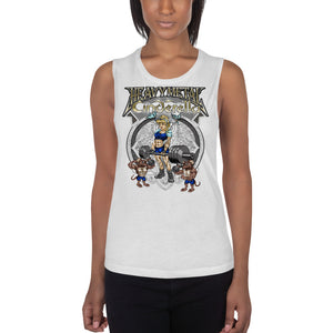 Heavy Metal Cinderella Women's Muscle Tank