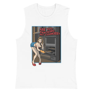 Tracking My Cookies #1 Unisex Muscle Shirt