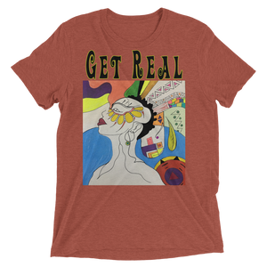 Get Real Unisex Triblend Tee