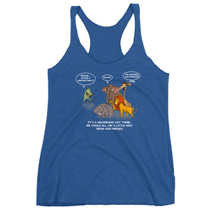 It's A Wilderness Women's Triblend Racerback Tank