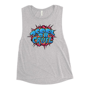 2Cool (Blue/Pink) Ladies’ Muscle Tank