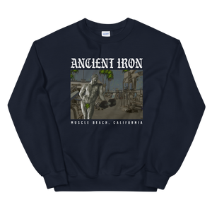 Ancient Iron Muscle Beach Unisex Sweatshirt