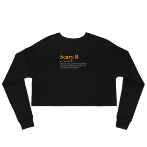 Scary B Women's Cropped Sweatshirt