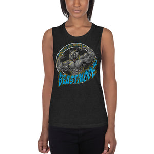 Beastmode (Blue) Women's Muscle Tank