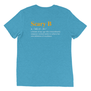 Scary B Unisex Triblend Tee