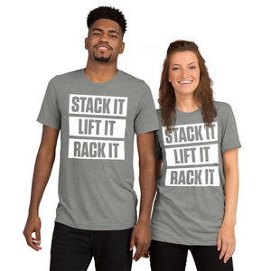 Stack It Unisex Triblend Tee