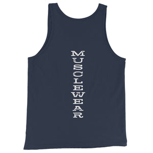 Beastmode (White) Unisex Tank