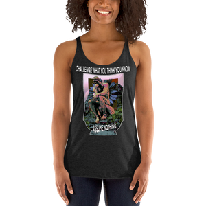 Thinker Women's Triblend Racerback Tank