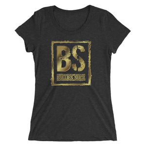 Bullies Suck Golden Women's Triblend Tee