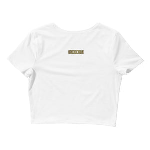 Bullies Suck Golden Women’s Crop Tee