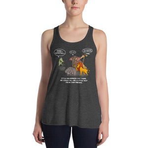 It's A Wilderness Women's Flowy Racerback Tank