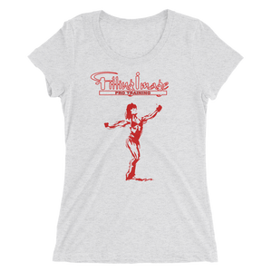 ProTraining Logo (Red) Women's Triblend Tee