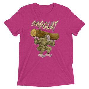 Sasquat Toon Unisex Triblend Tee