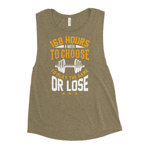 Play The Game Women's Muscle Tank