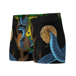 Rainforest Blue Snake Boxer Briefs